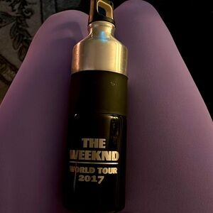 The weekend world tour water bottle